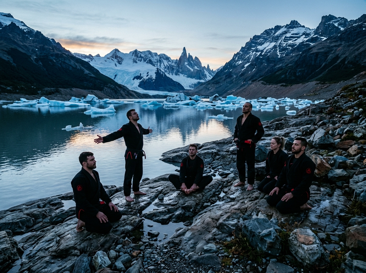BJJ Group at Lago Argentino